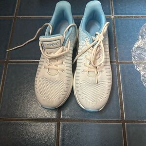 IMPDOO Women's Light Blue Sneakers